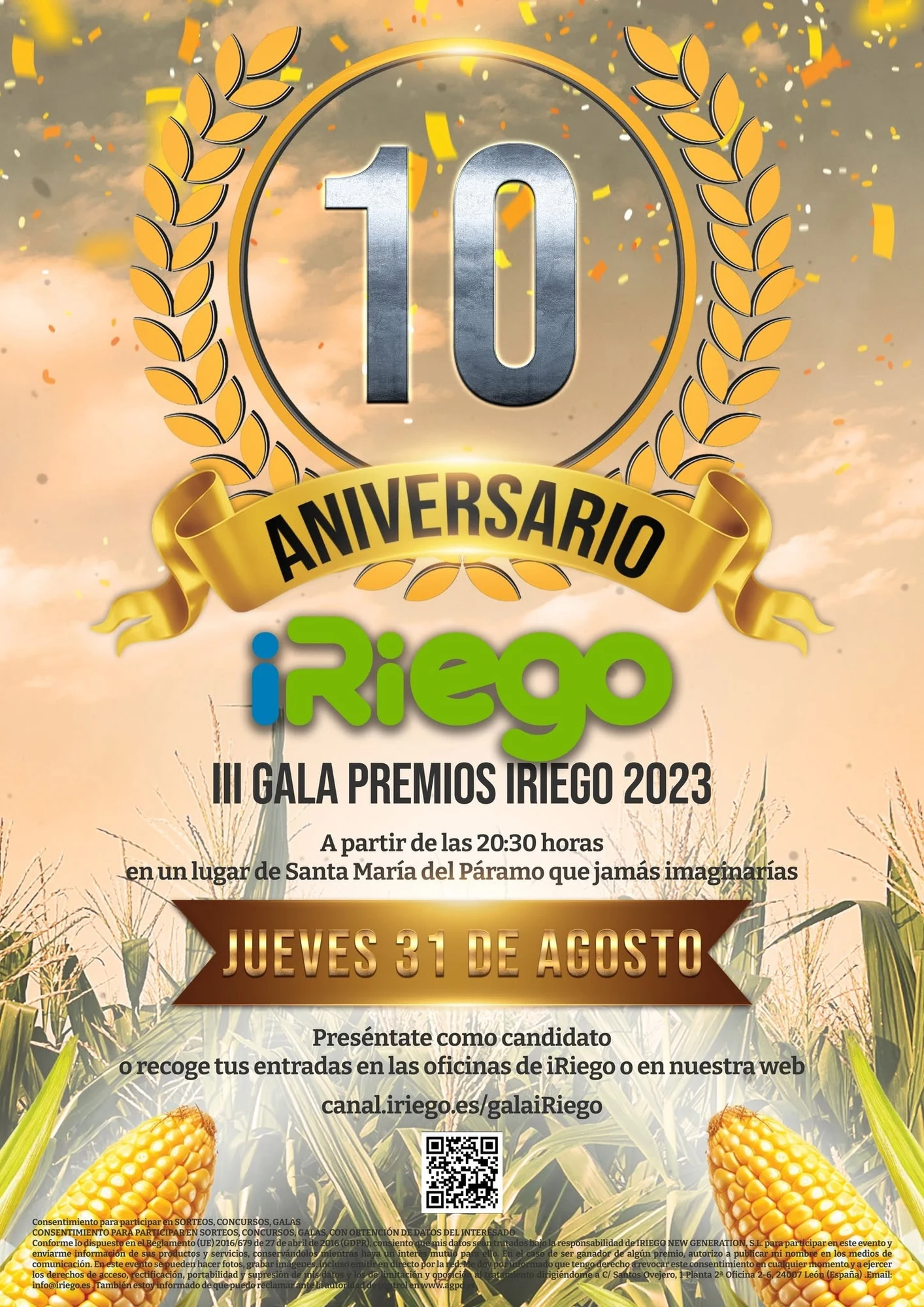 Portada original de la Gala III de iRiego